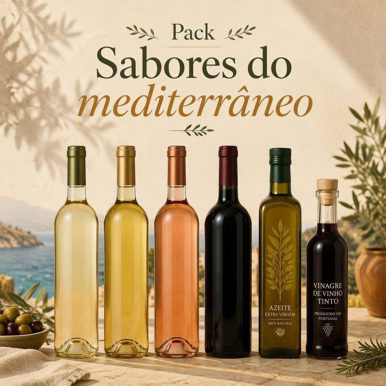 Pack "Sabores do Mediterrâneo"