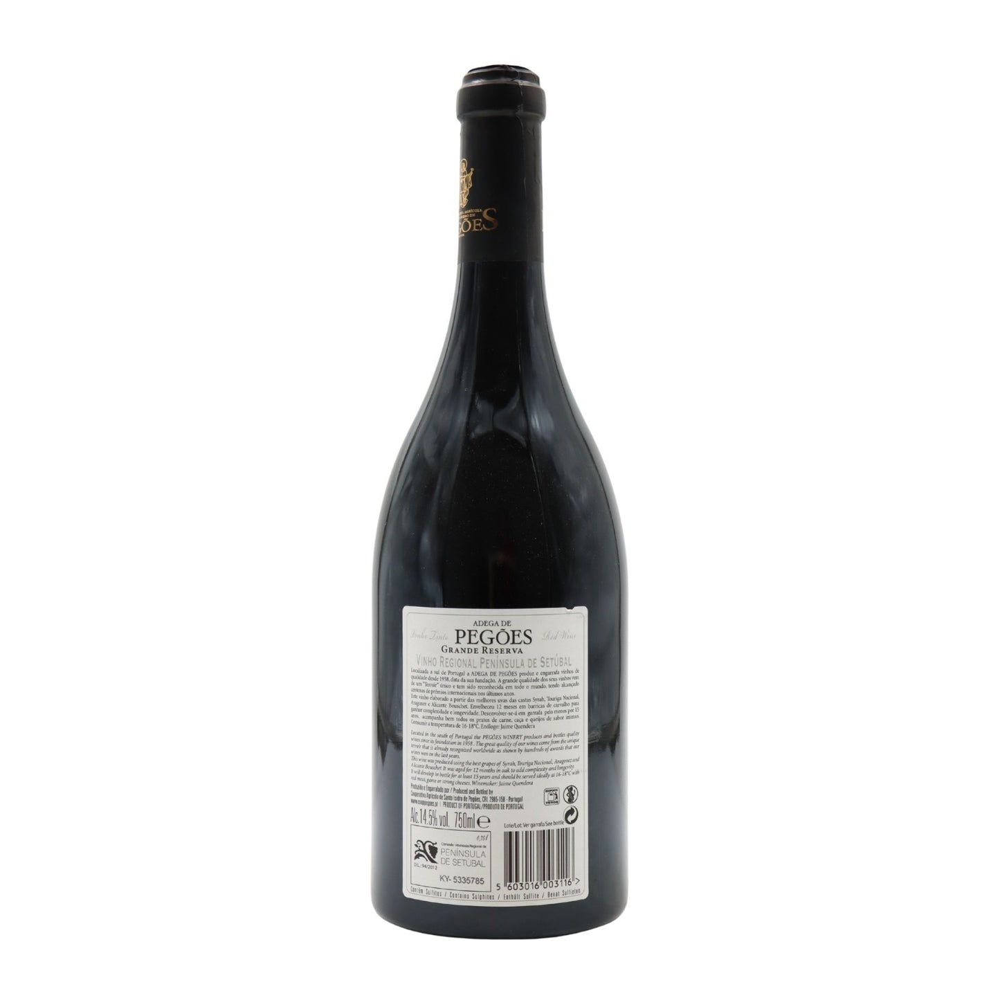 Pegões Winery Grand Reserve Red 2021