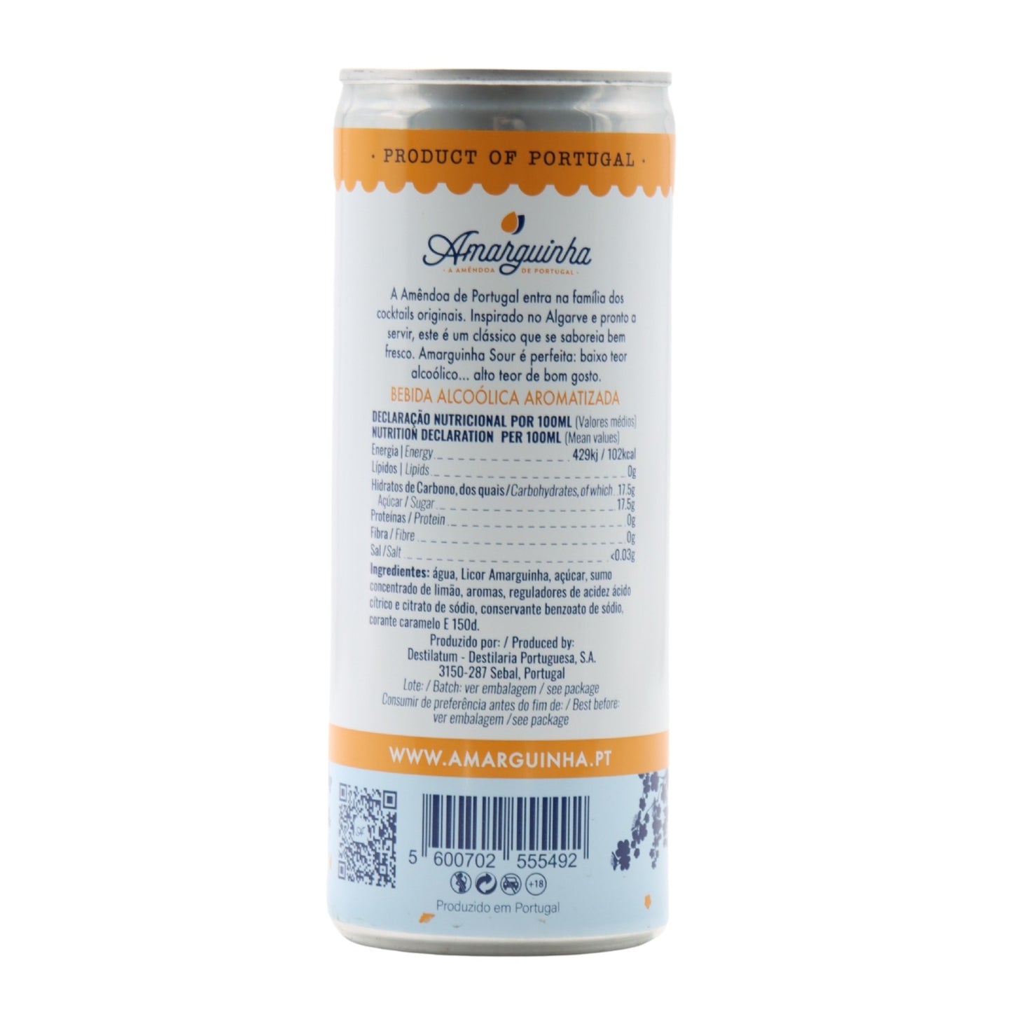 Amarguinha Sour in a can