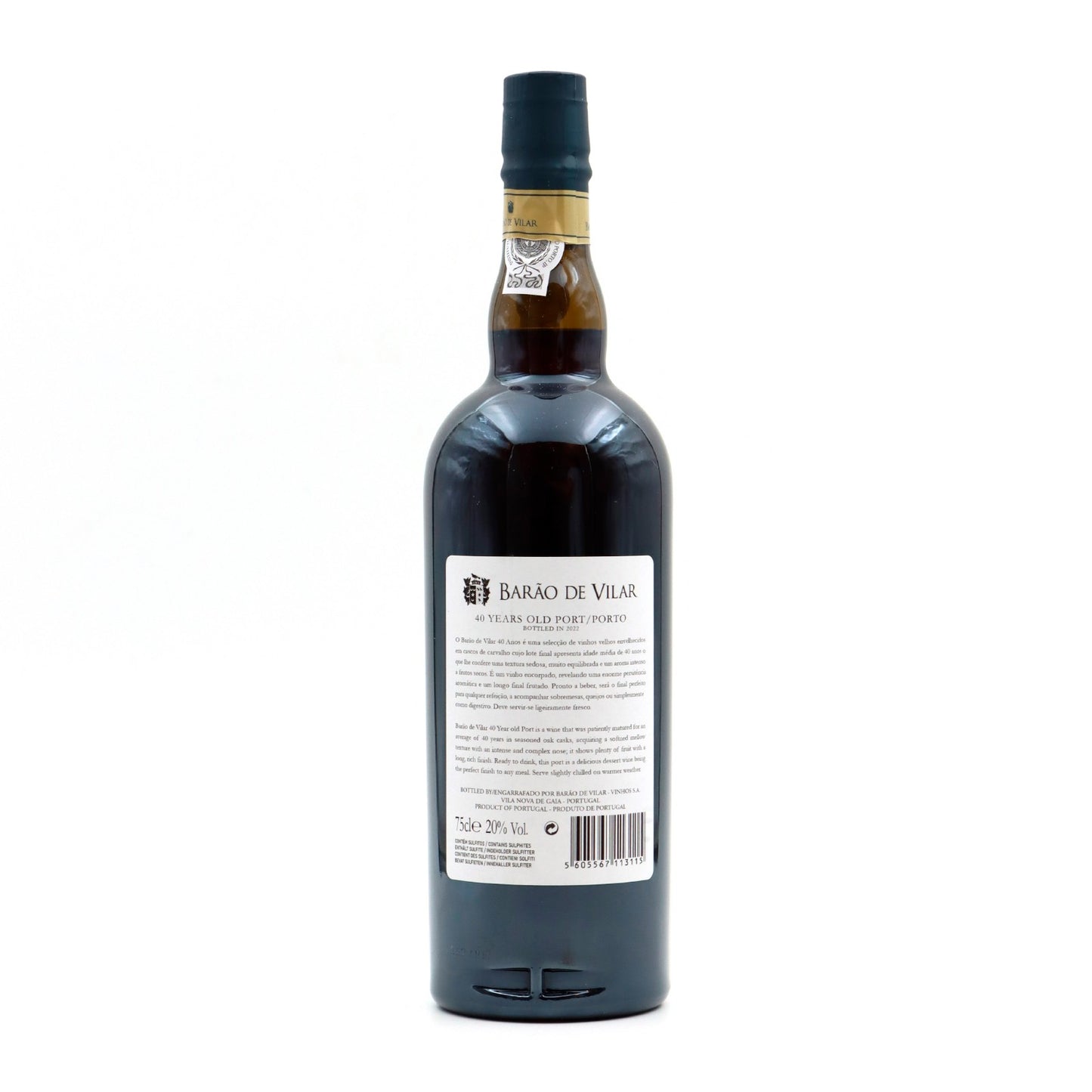 Baron de Vilar 40 years Tawny Port