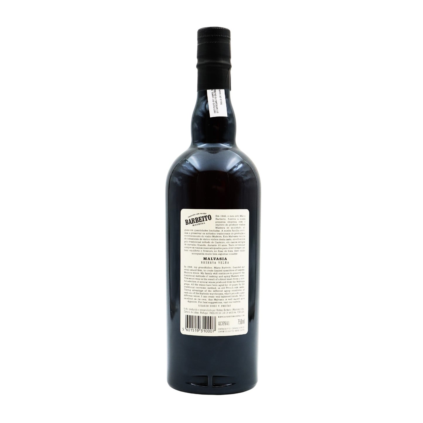 Barbeito Malvasia 10 Anos Madeira