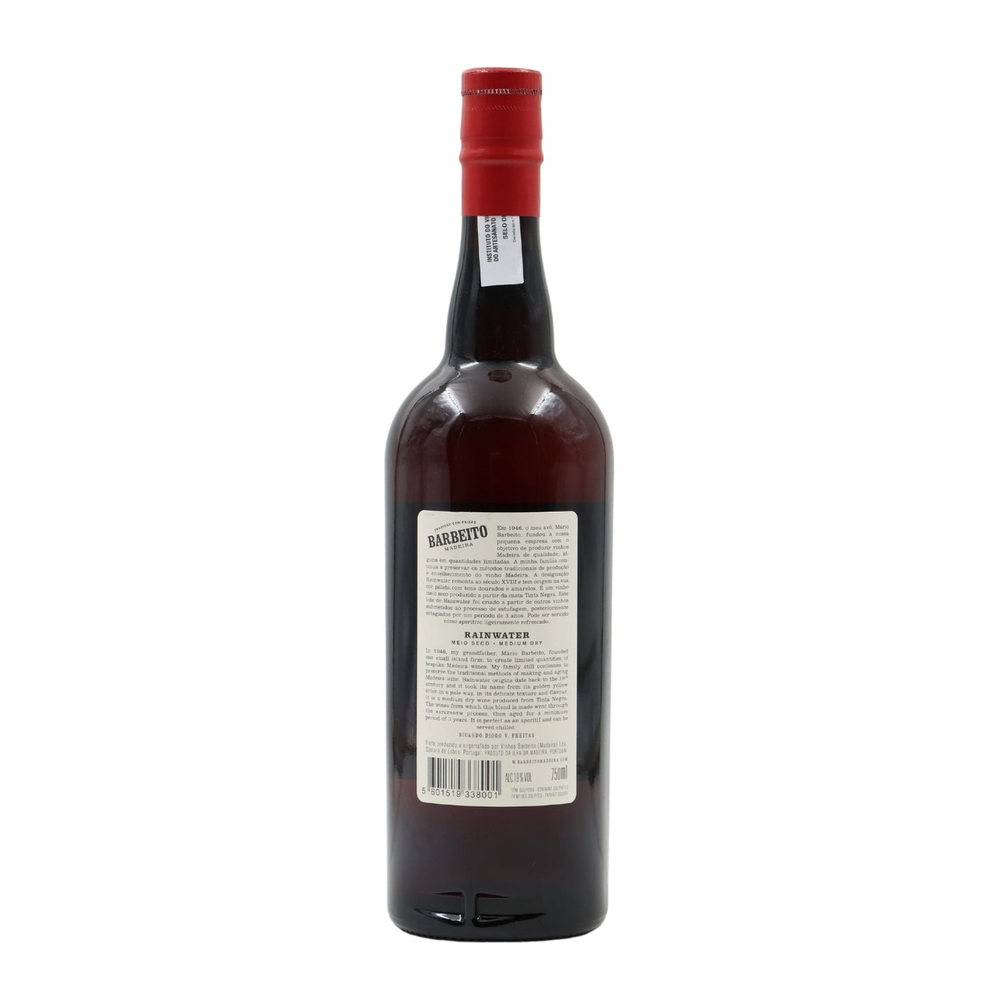 Barbeito Rainwater Medium Dry 3 anos Madeira