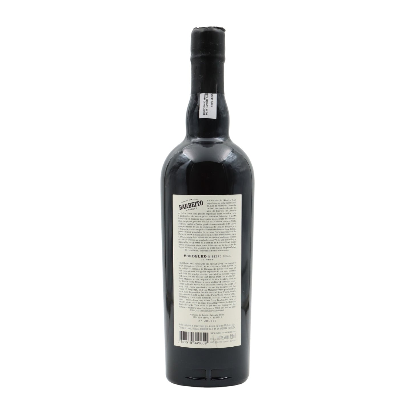 Barbeito Verdelho Ribeiro Real 20 years Madeira
