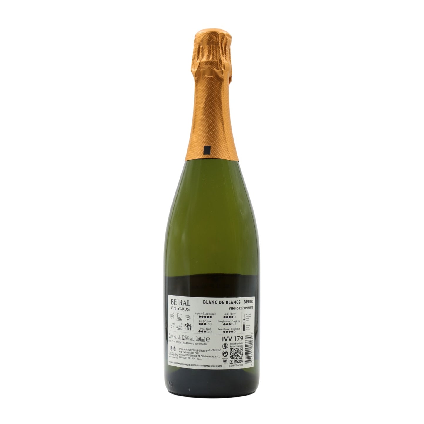 Beiral Vineyards Blanc de Blancs Bruto Espumante
