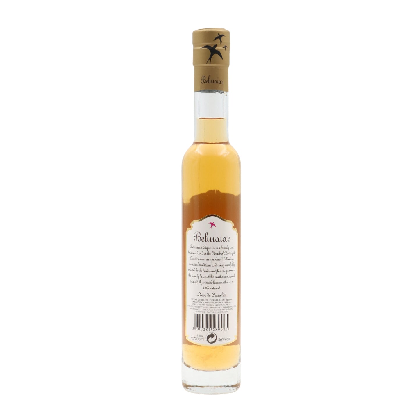Belmaias Licor de pétalas de camélia