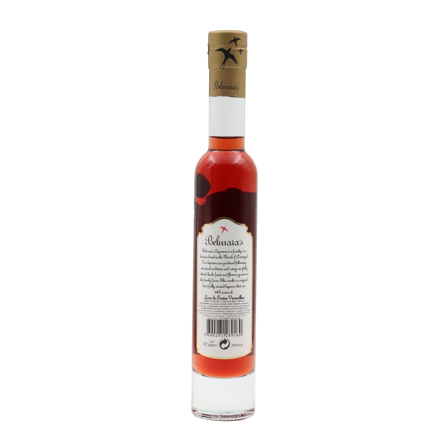 Belmaias Licor de frutas vermelhas