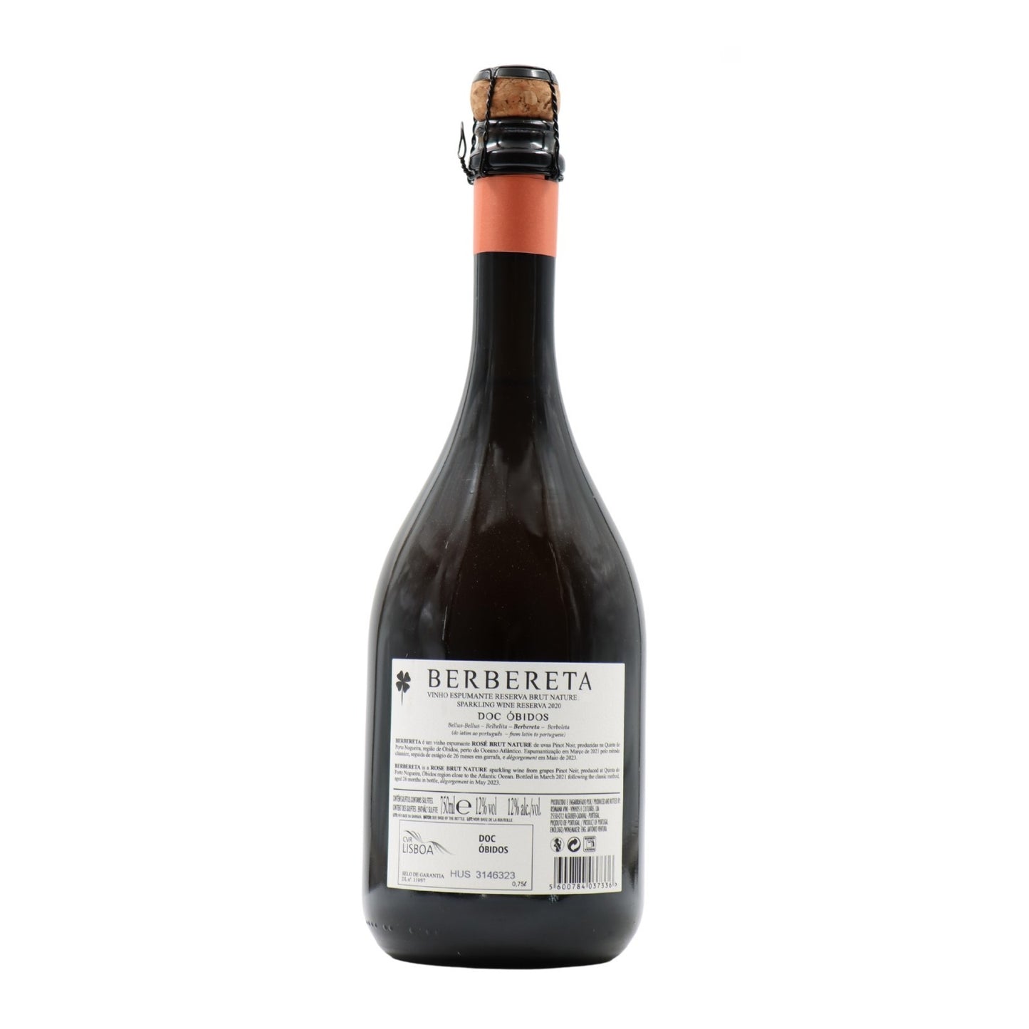 Berbereta Pinot Noir Reserva Rosé Brut Espumante