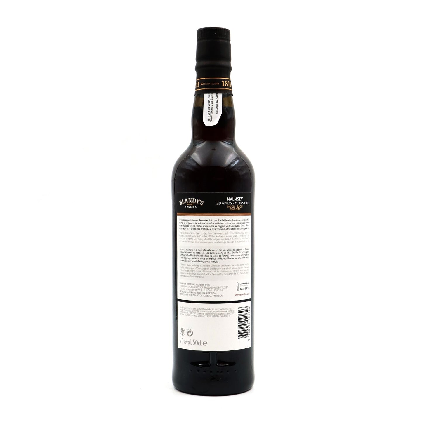 Blandys 20 years Malmsey Madeira