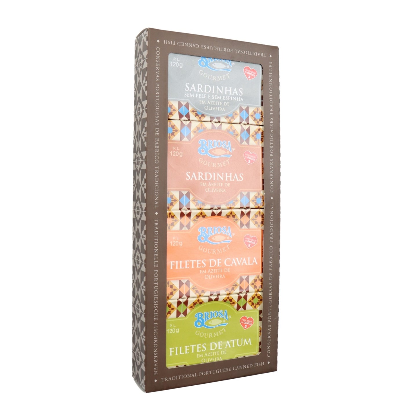 Briosa Gourmet Caixa Mista em Azeite - 4 unidades