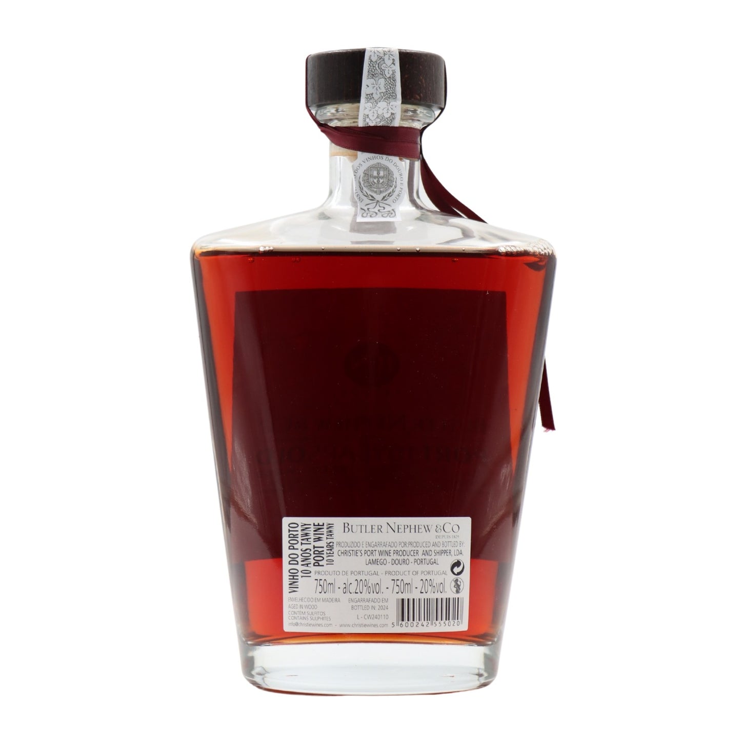 Butler Nephew 10 anos Tawny Decanter Porto