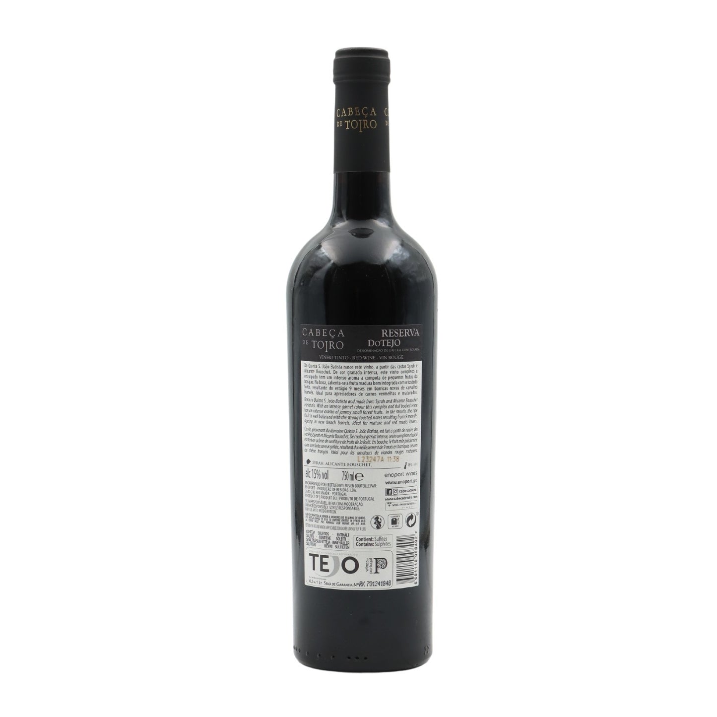 Cabeça de Toiro Bulls Temptation Reserva Tinto