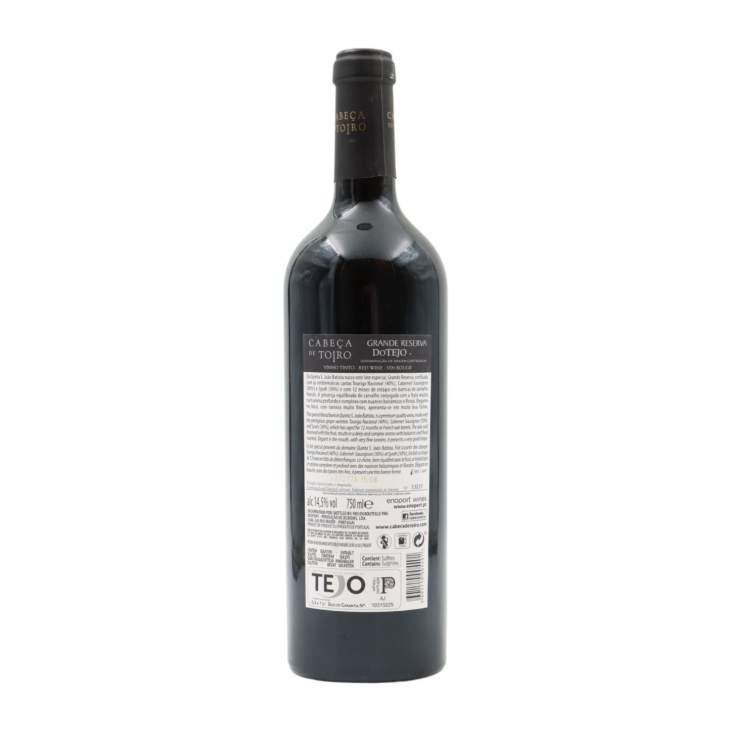 Cabeça de Toiro Grande Reserva Tinto 2019