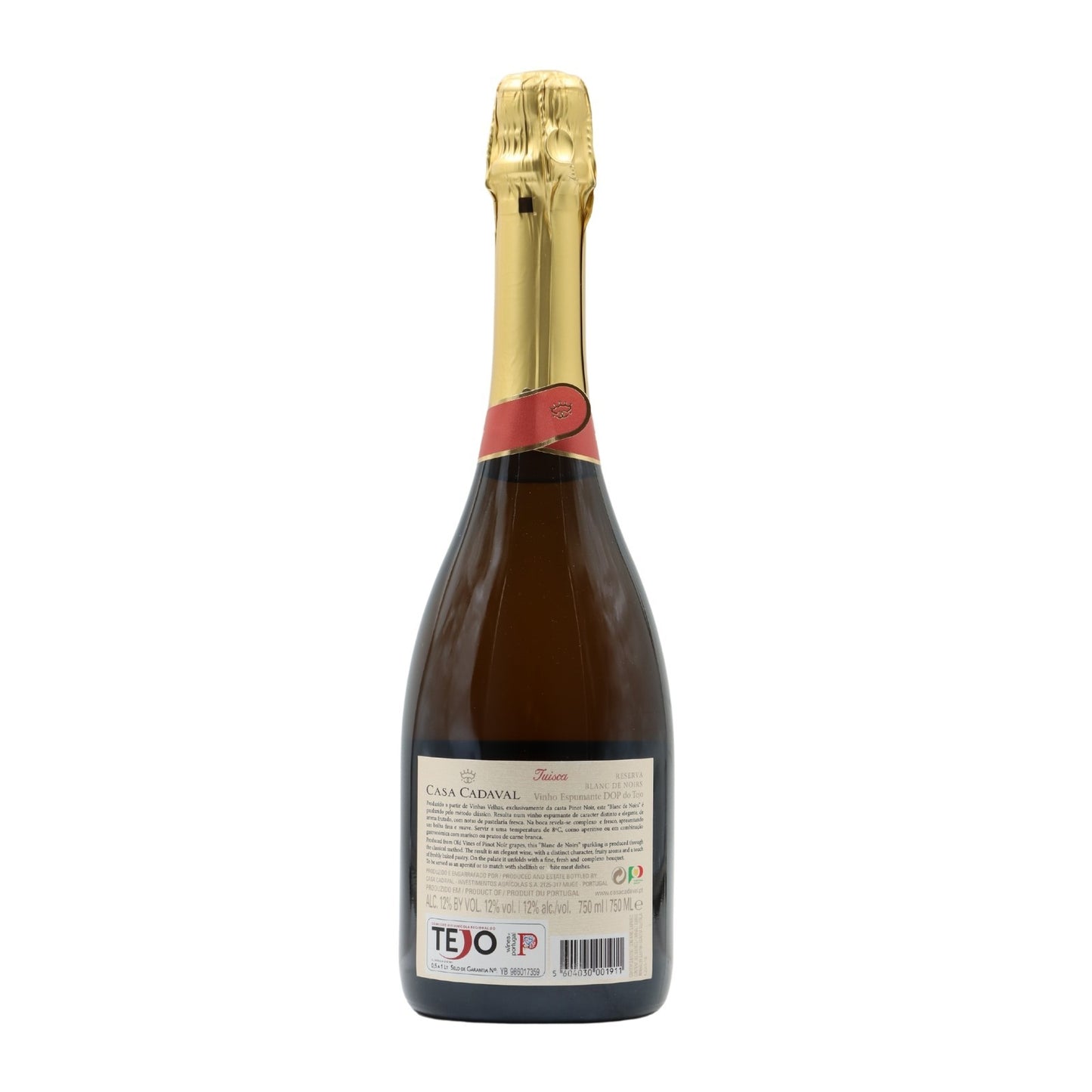 Casa de Cadaval Tuísca Brut Sparkling Wine 2019