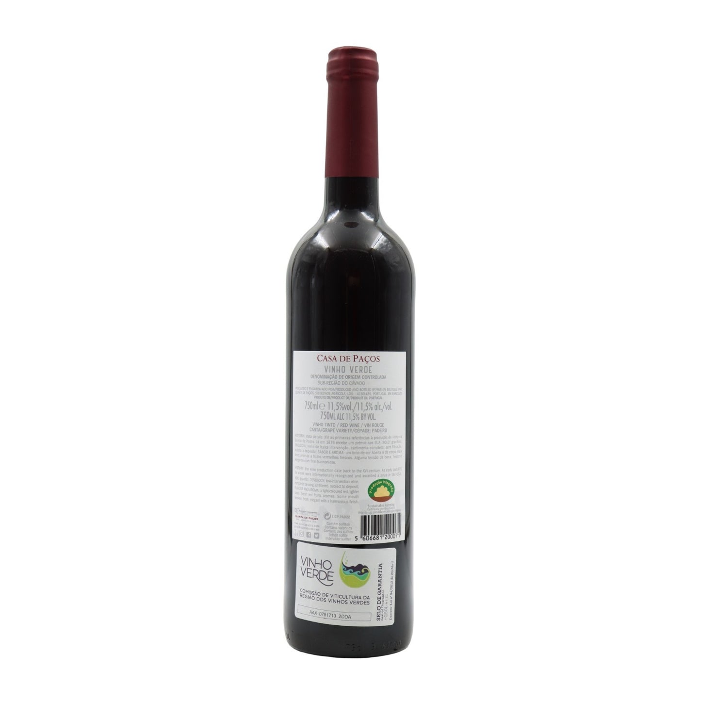 Casa de Paços Padeiro Clarete Tinto