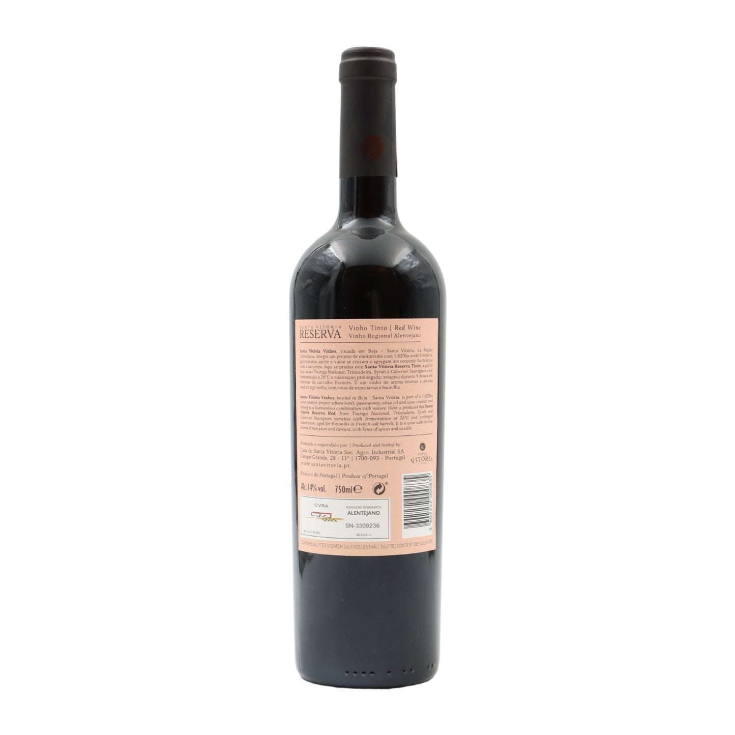 Casa de Santa Vitória Reserva Tinto 2019
