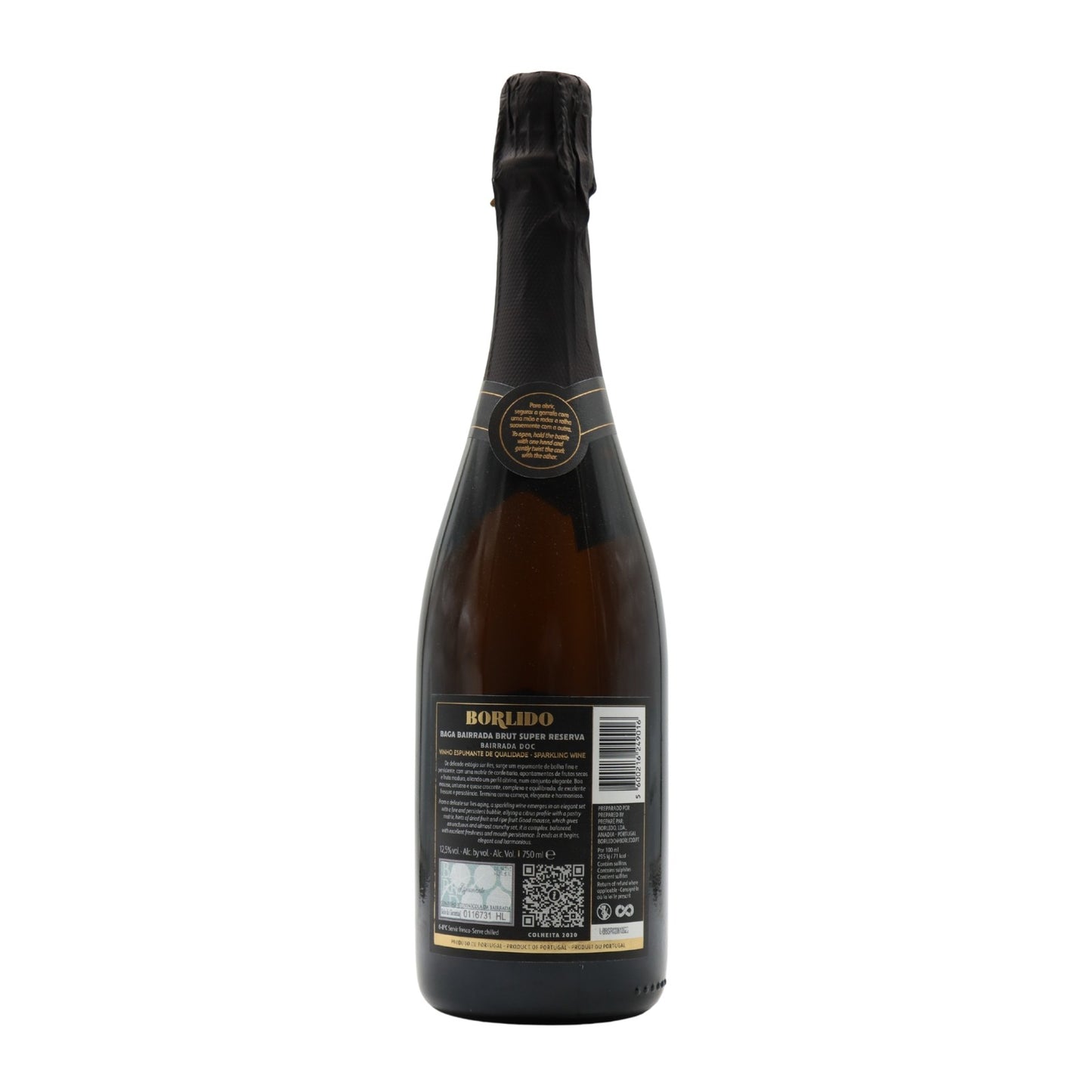 Caves Borlido Baga Bairrada Super Reserva Brut Sparkling Wine