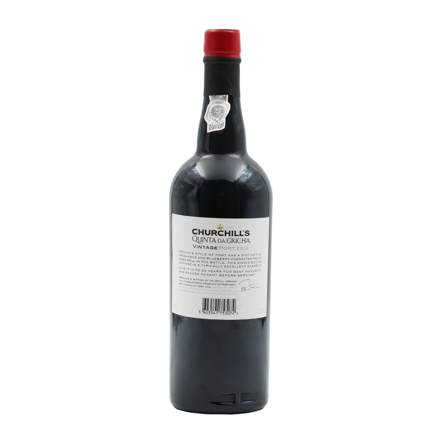 Churchills Quinta da Gricha Vintage Porto 2013