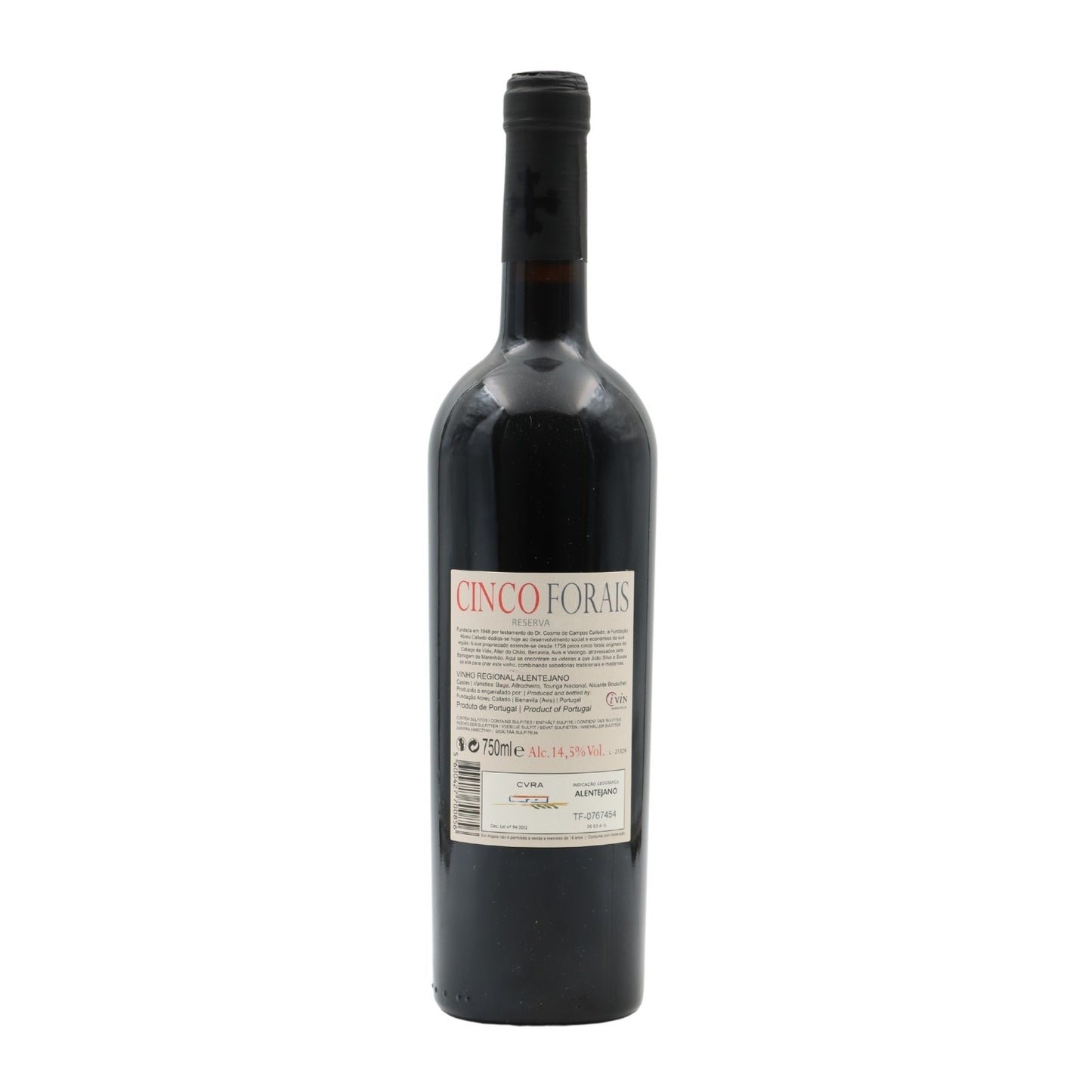 Cinco Forais Reserva Tinto 2019