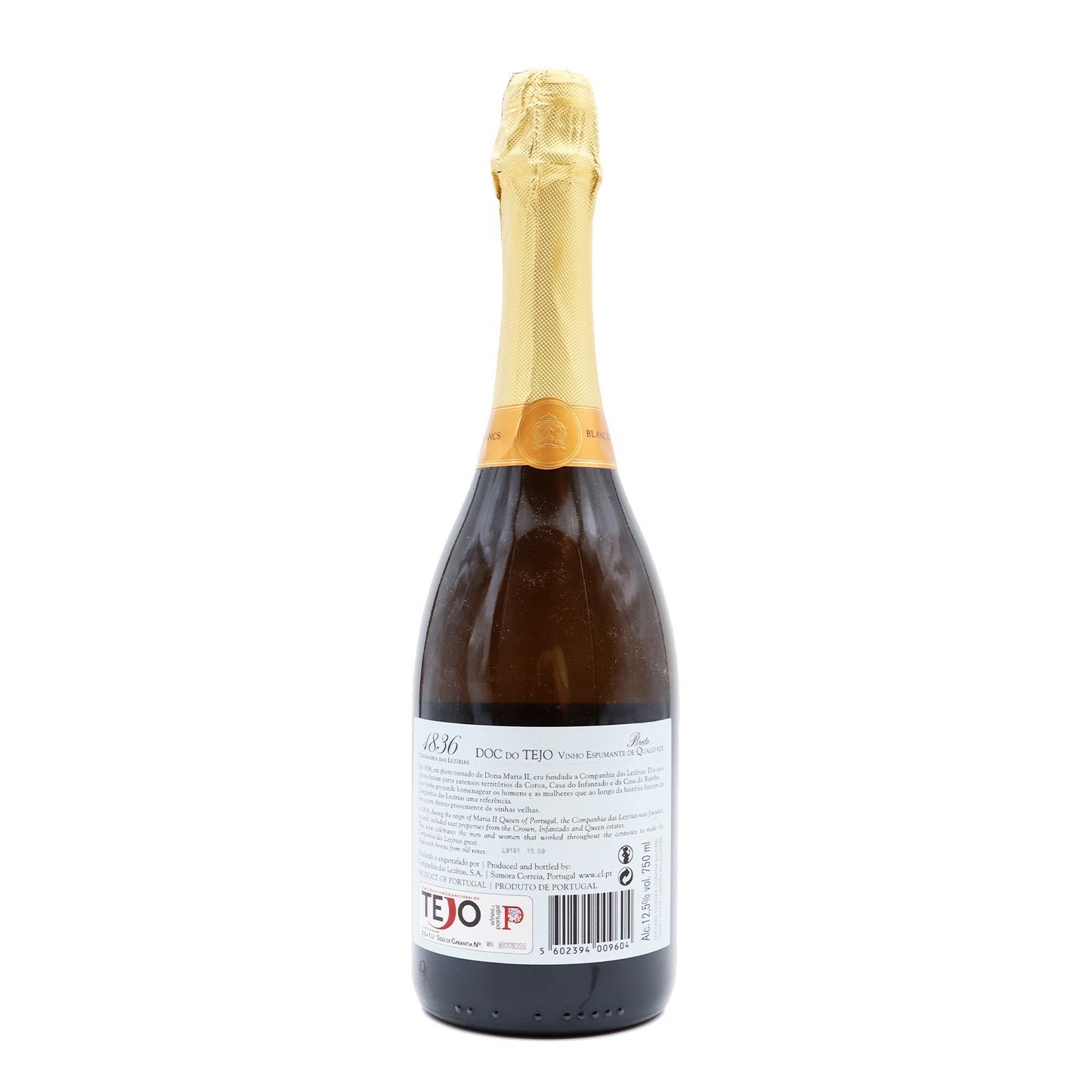 Companhia das Lezírias 1836 Bruto Espumante 2018