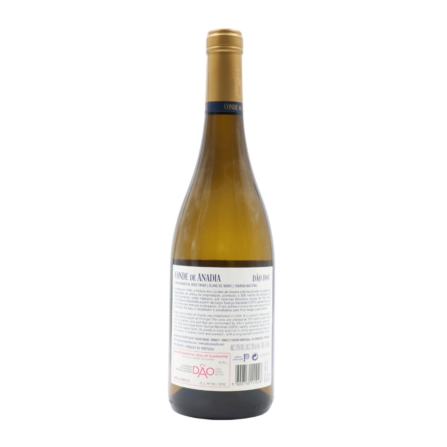 Conde da Anadia Blanc de Noirs White 2022