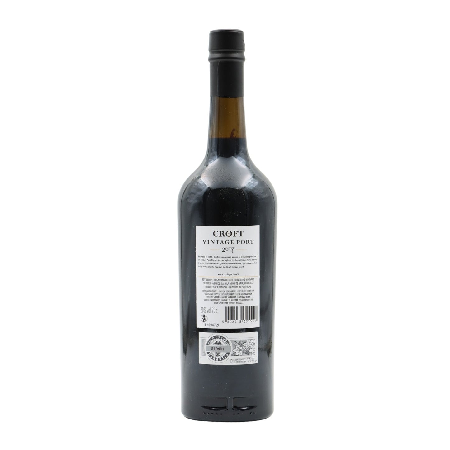 Croft Vintage Port 2017