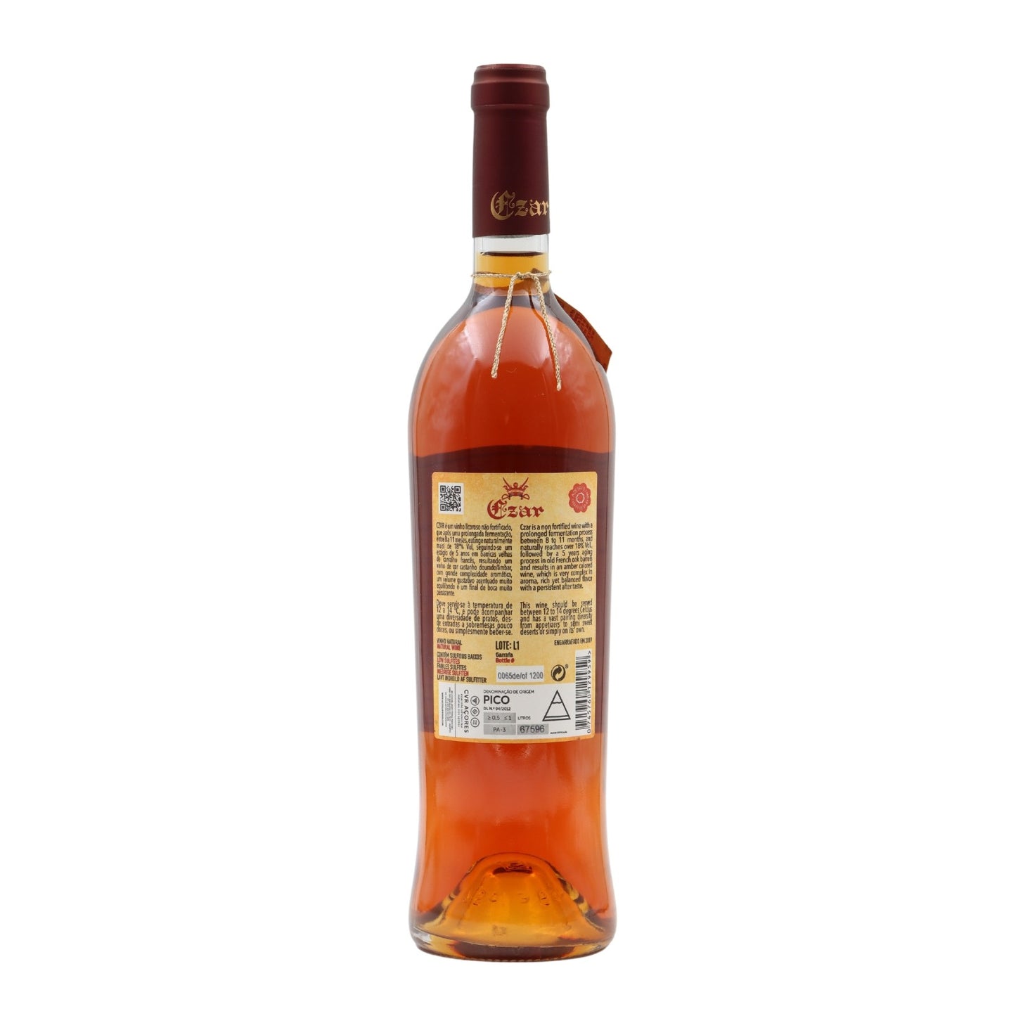 Czar Pico Island Fortified Wine 2013