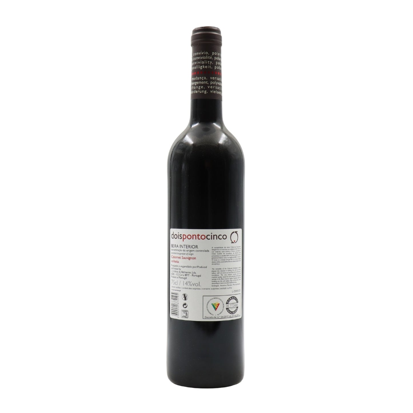 DoisPontoCinco Cabernet Sauvignon Red 2018