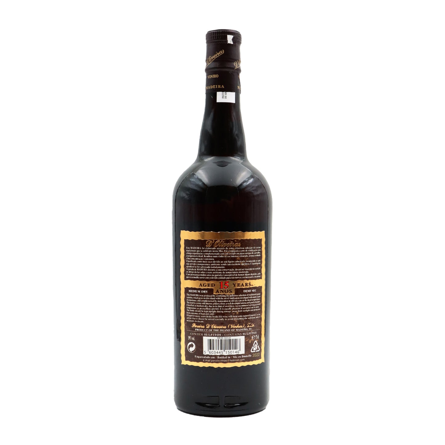 D´Oliveiras Meio Seco 5 Anos Madeira