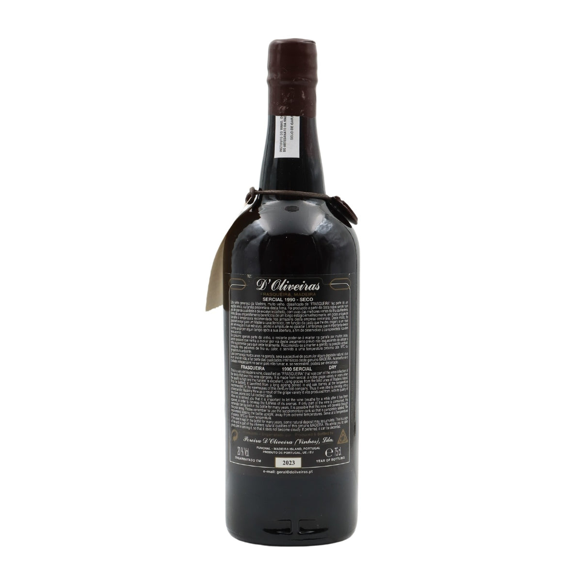 D´Oliveiras Sercial Seco Madeira 1990