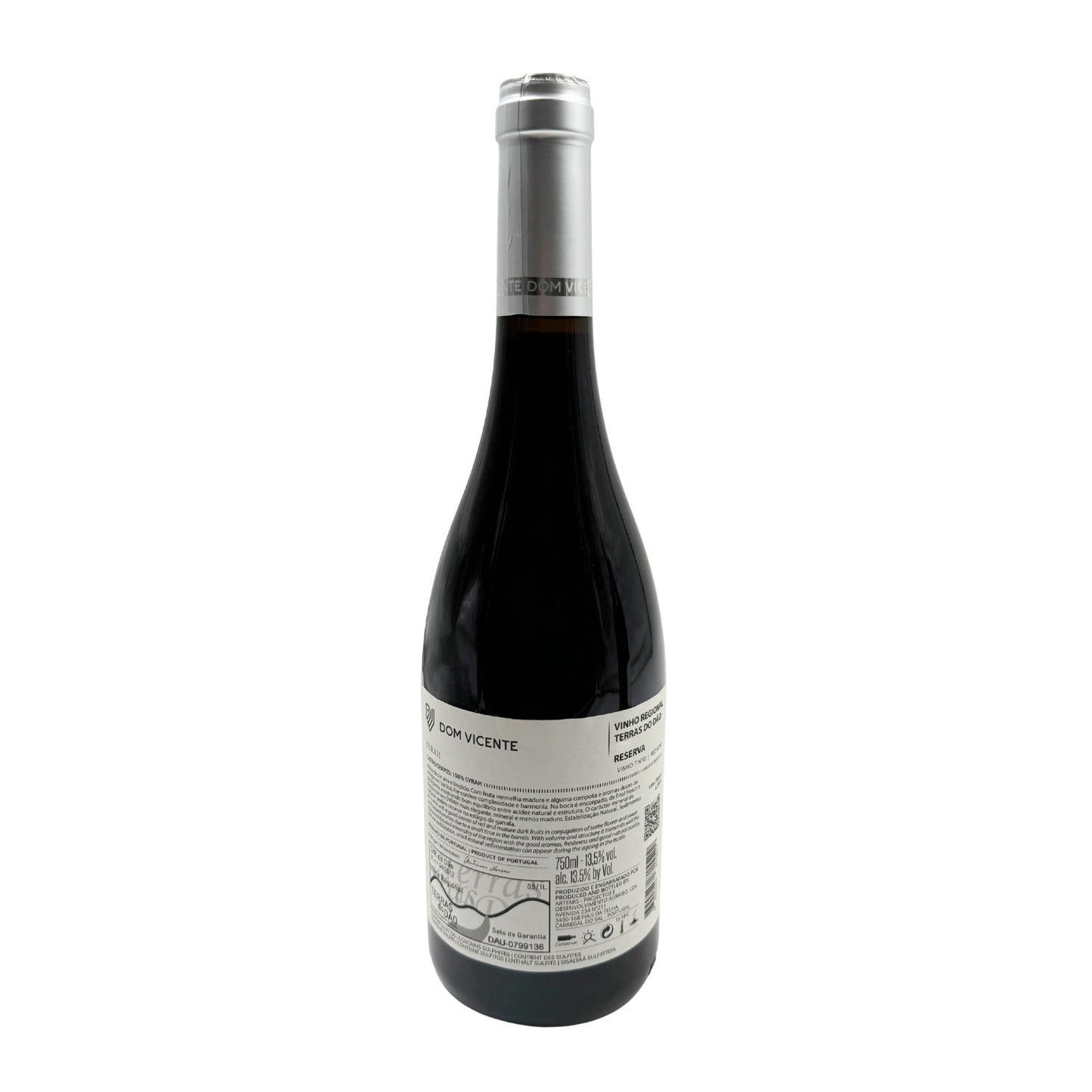 Dom Vicente Syrah Reserva Tinto