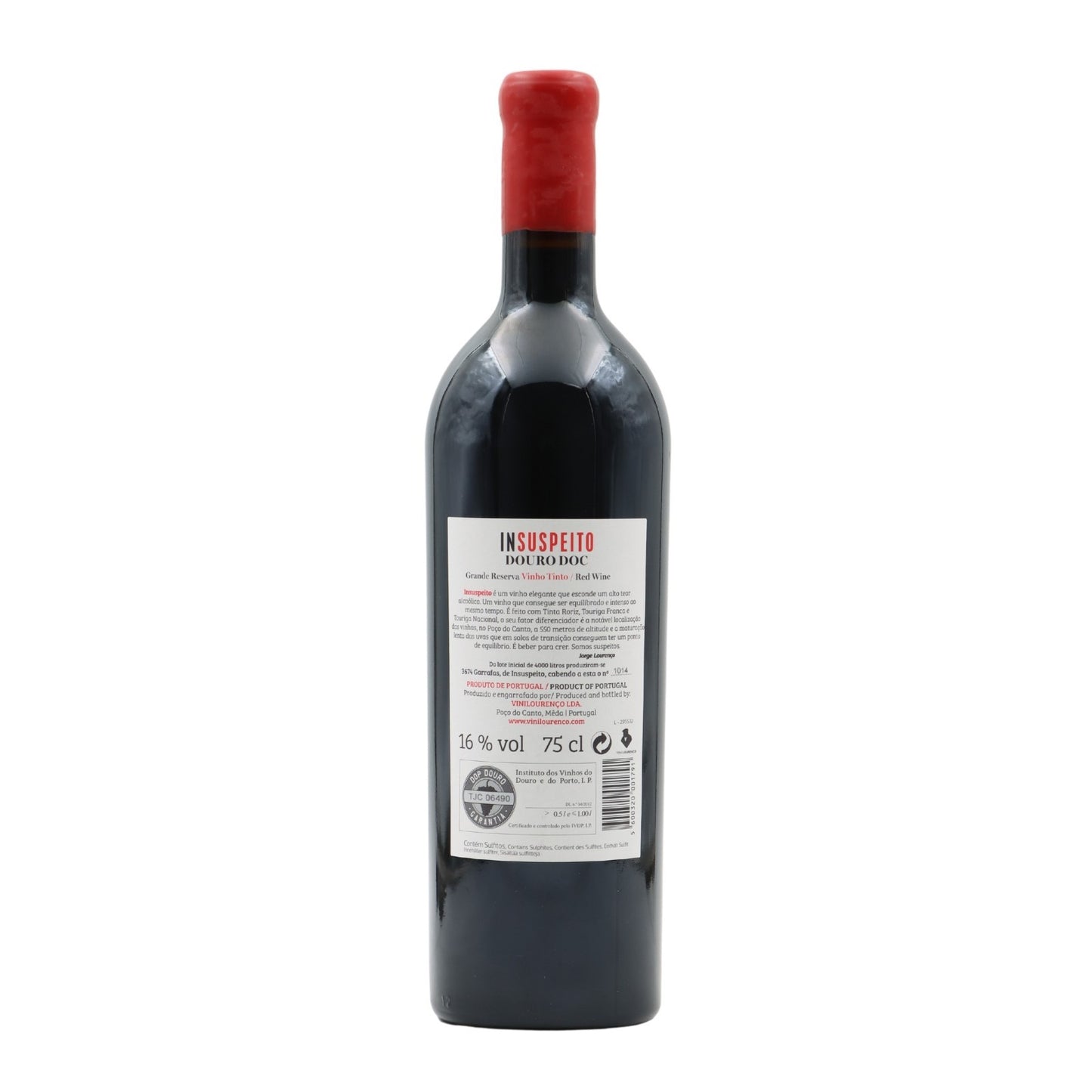 Unsuspecting Grande Reserva Red Wine 2019