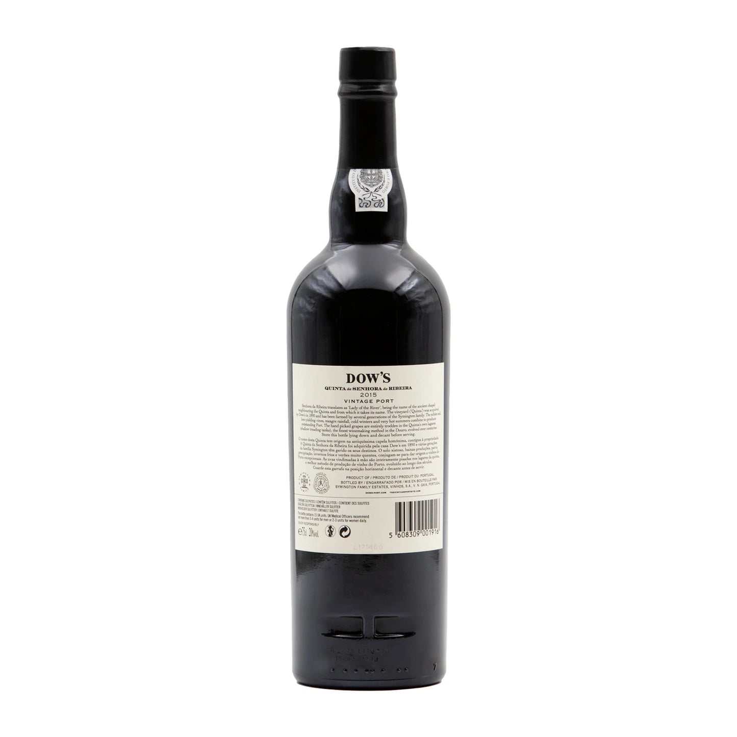 Dows Qta Sra da Ribeira Vintage Porto 2015