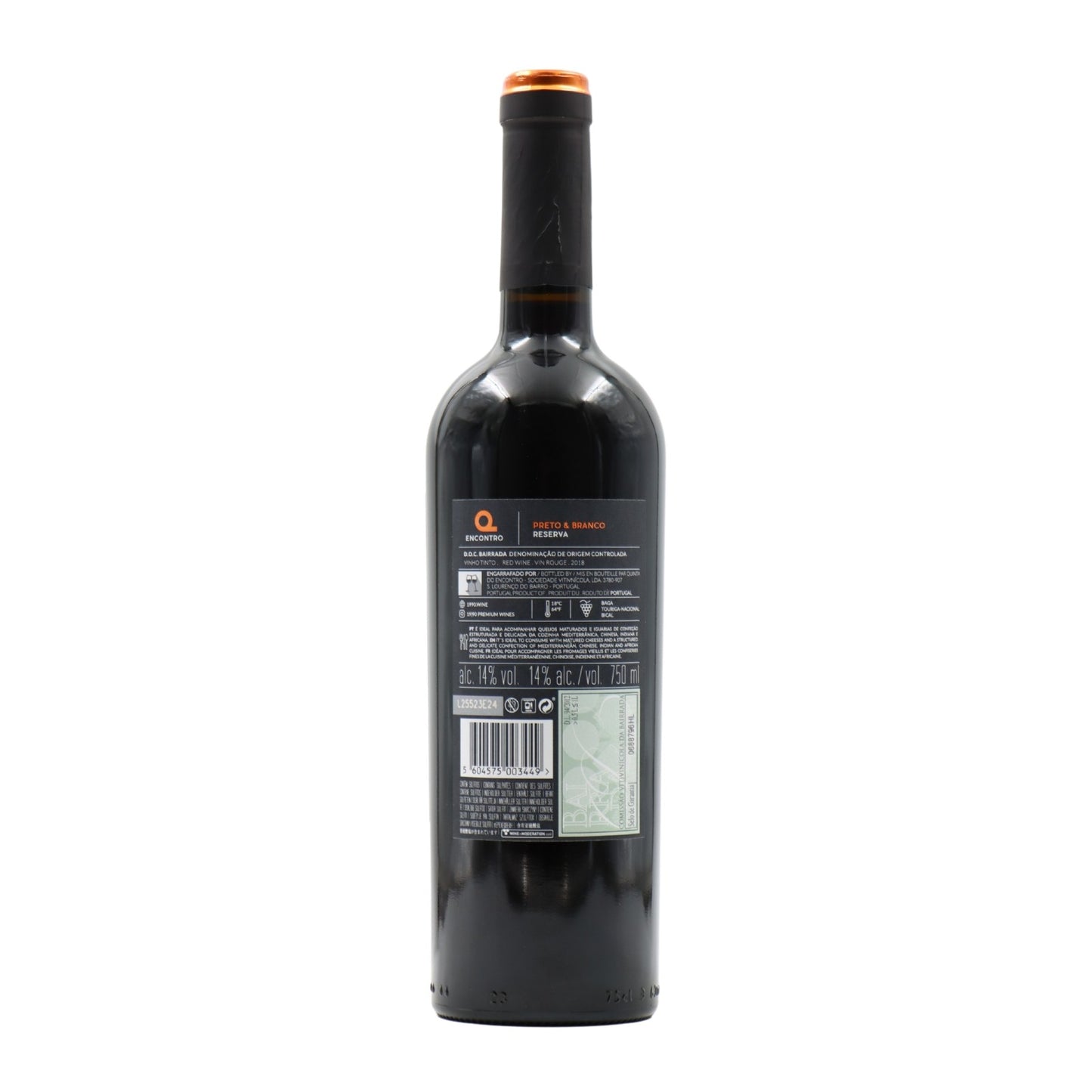 Encontro Preto Branco Reserva Tinto 2018