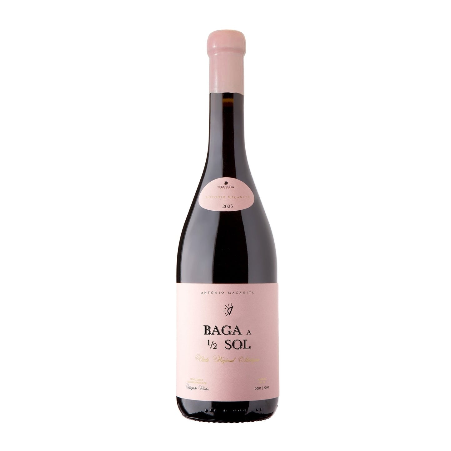 Fita Preta Baga a 1/2 Sol Tinto