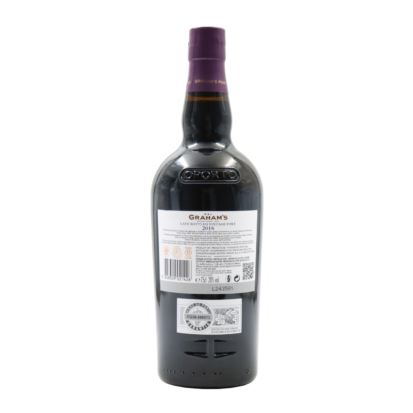 Grahams Quinta dos Malvedos LBV Porto 2018