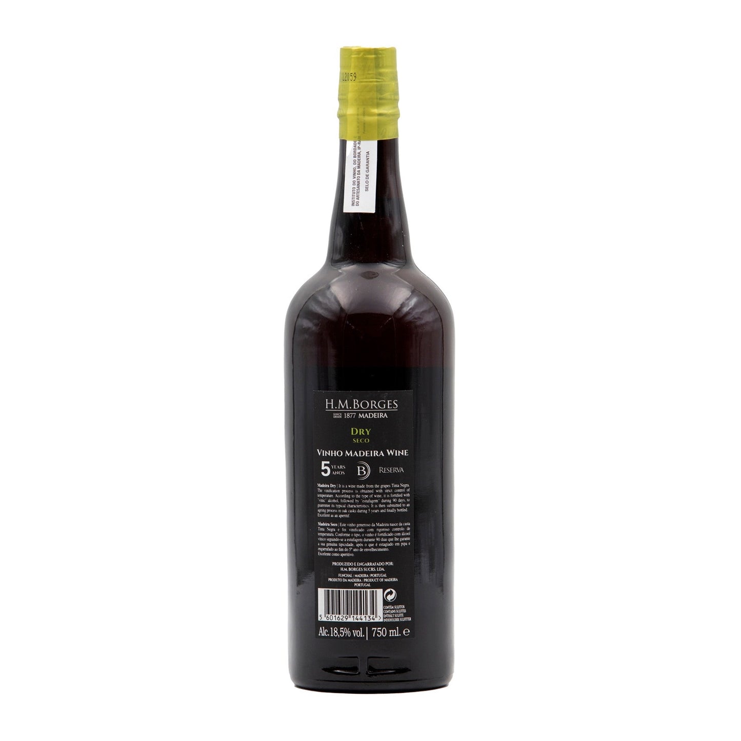 HM Borges Reserva 5 Years Dry Madeira