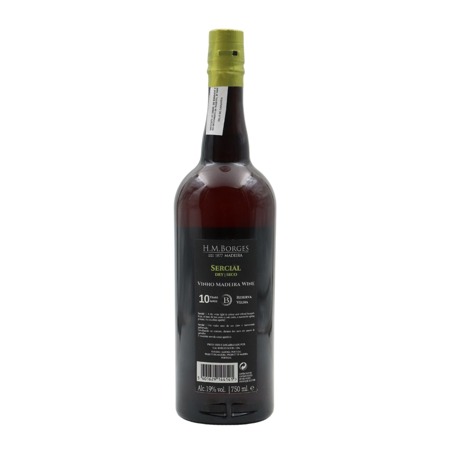 H M Borges Sercial 10 Anos Madeira