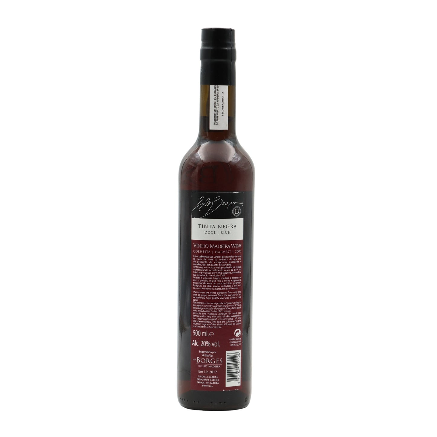 HM Borges Black Ink Madeira Harvest 2005
