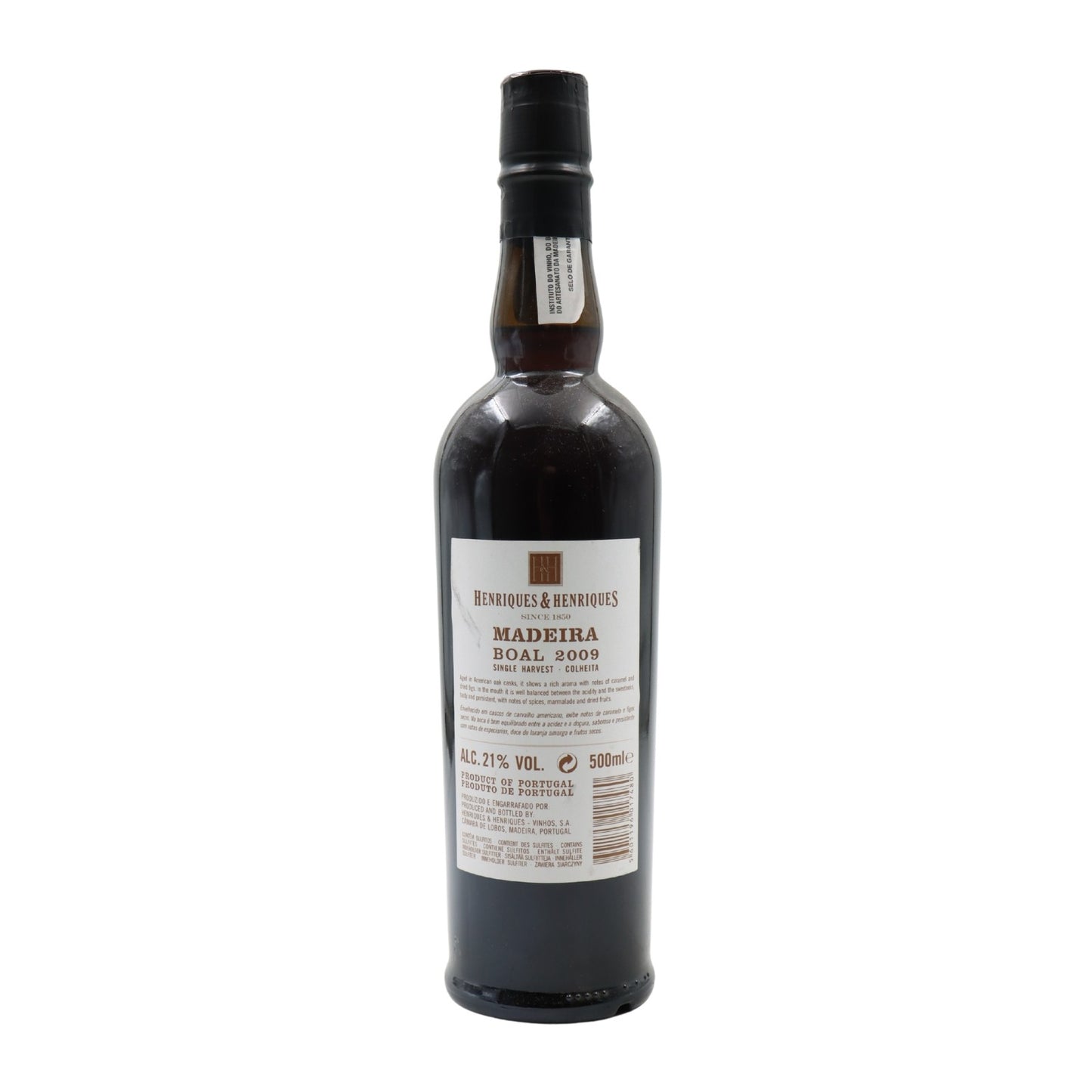 Henriques Henriques Single Harvest Boal Madeira 2009