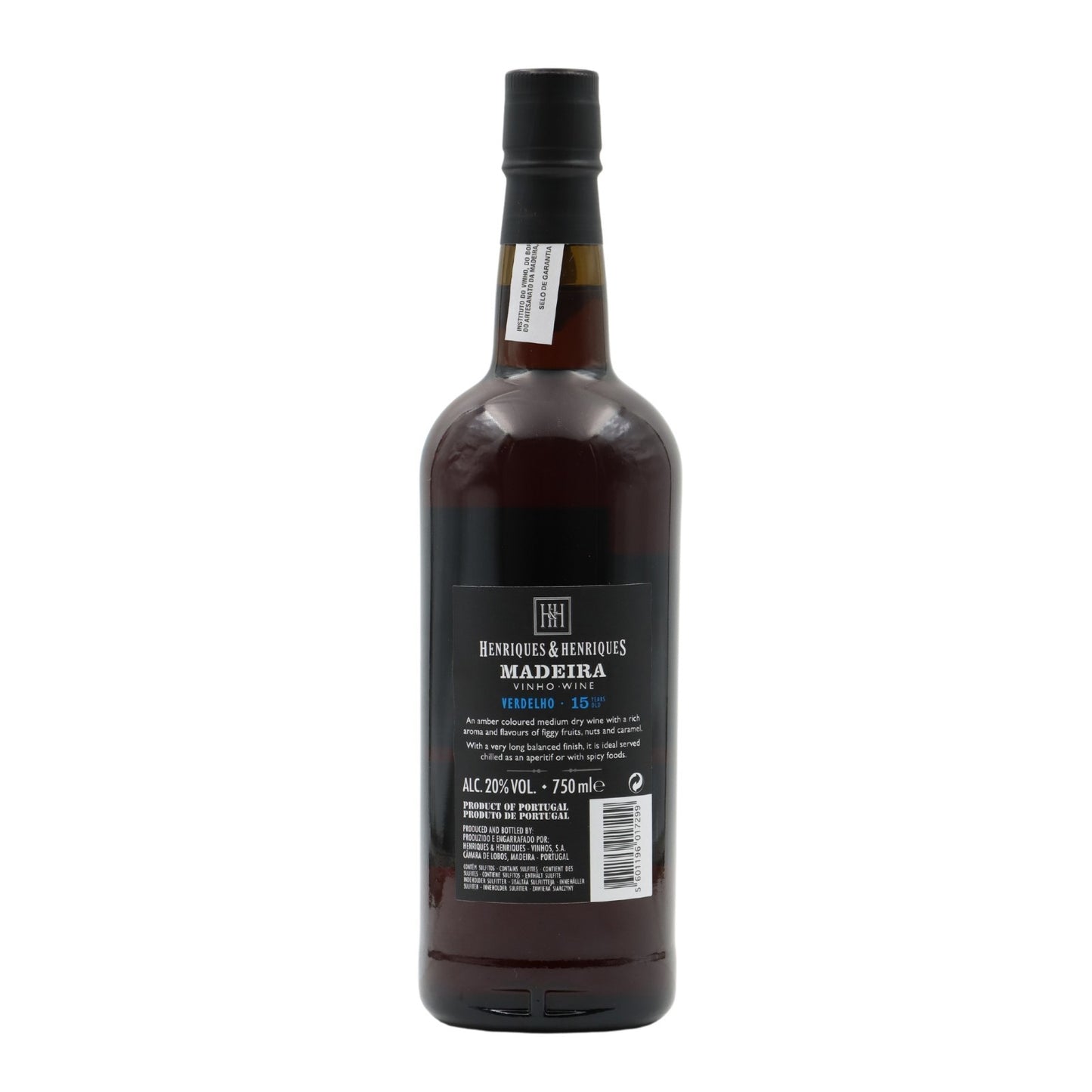Henriques Henriques Verdelho 15 Years Madeira