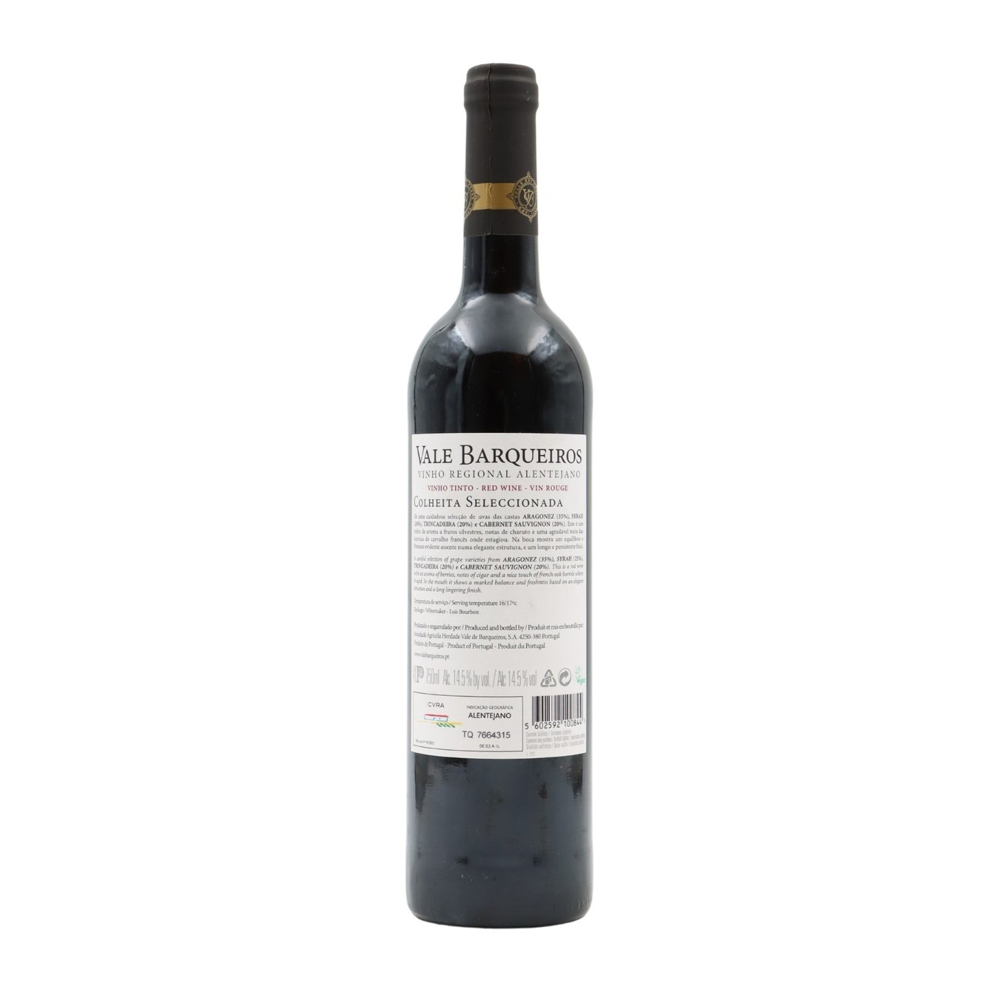 Vale Barqueiros Selected Harvest Red Wine 2022