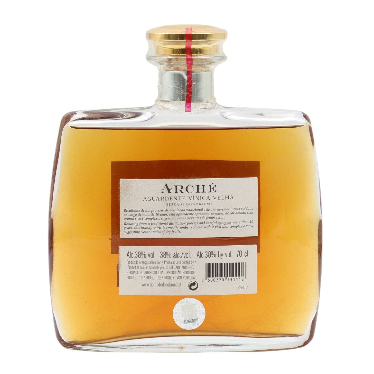 Herdade do Sobroso Arché Aguardente Vínica Velha