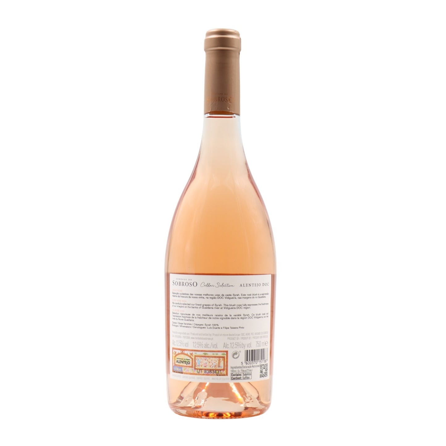 Herdade do Sobroso Cellar Sellection Rosé