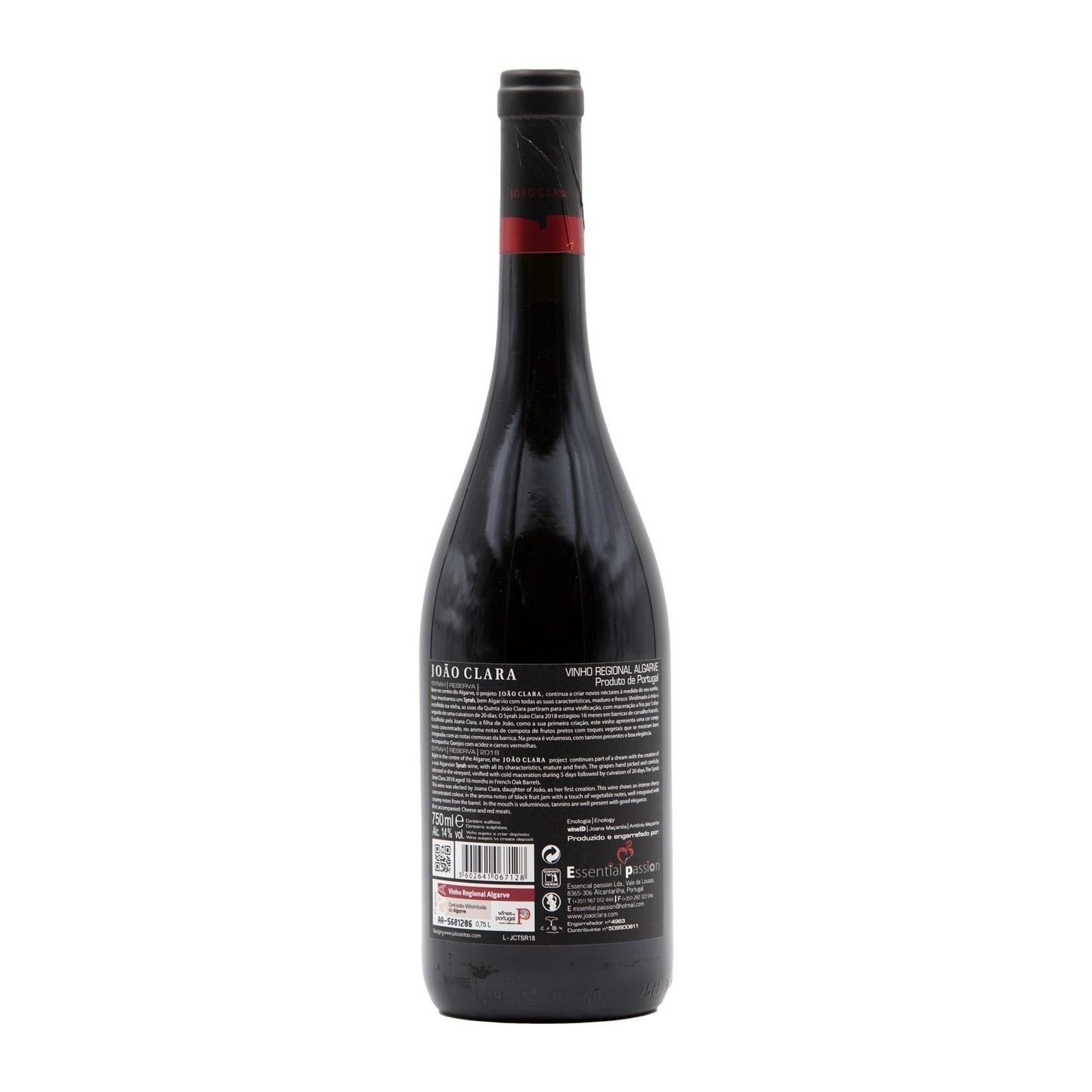 João Clara Syrah Reserva Tinto