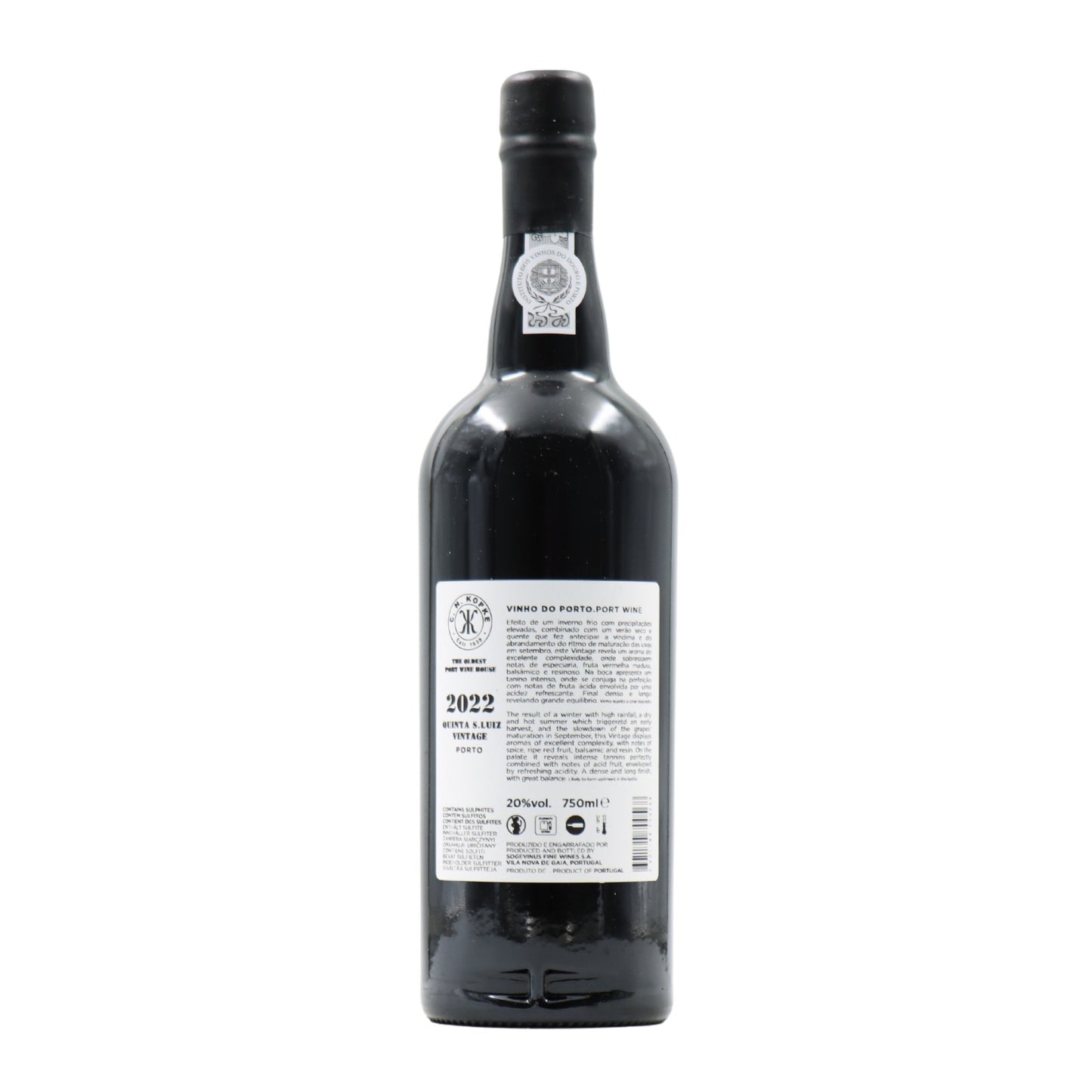 Kopke Vintage Quinta de São Luiz Porto