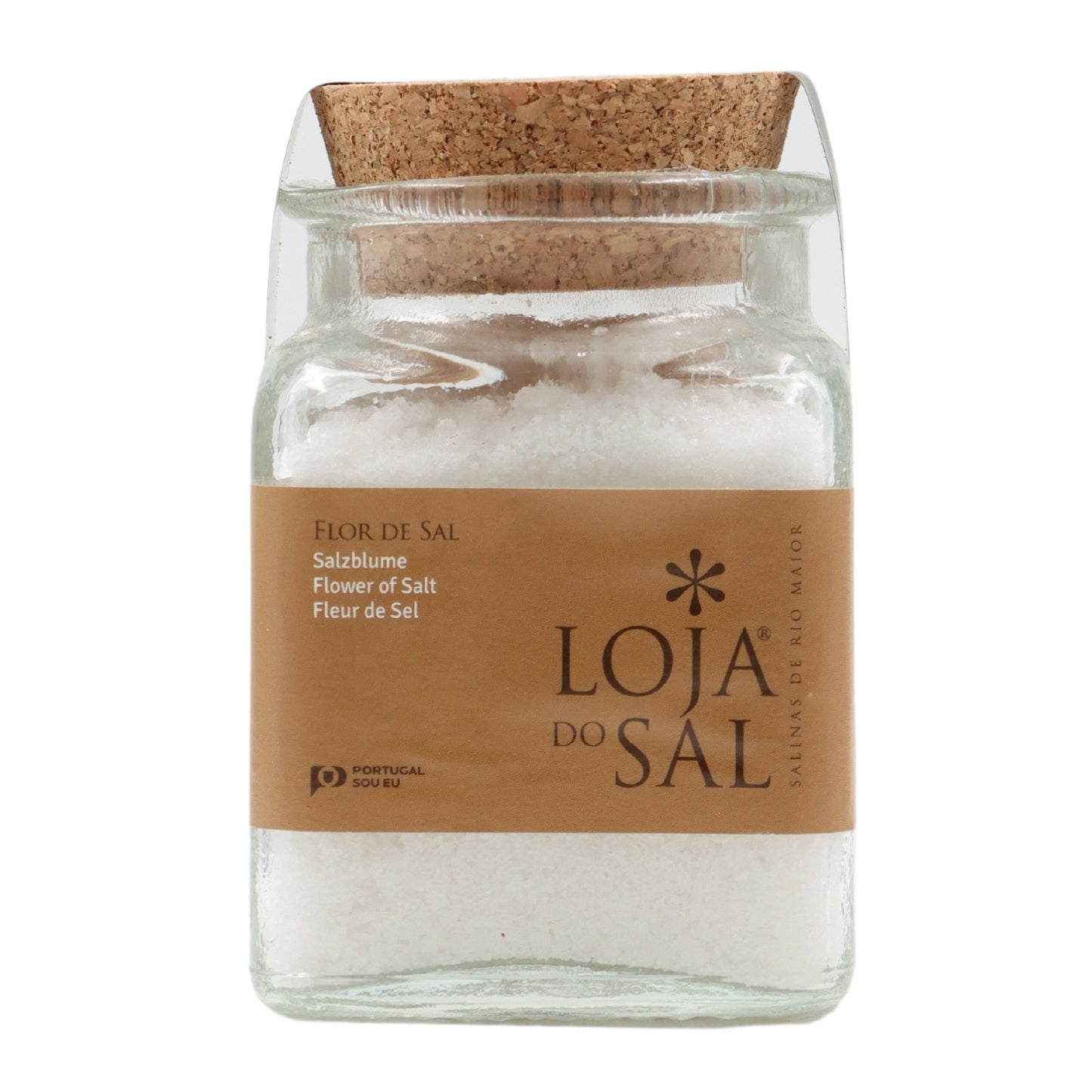Loja do Sal Flor de Sal em Frasco de Vidro