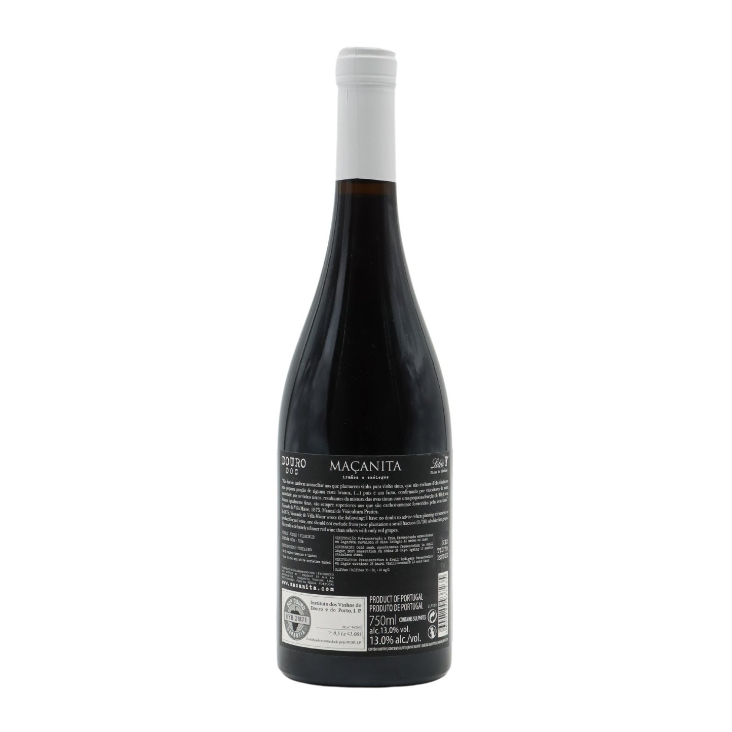 Maçanita Letra F Tinto