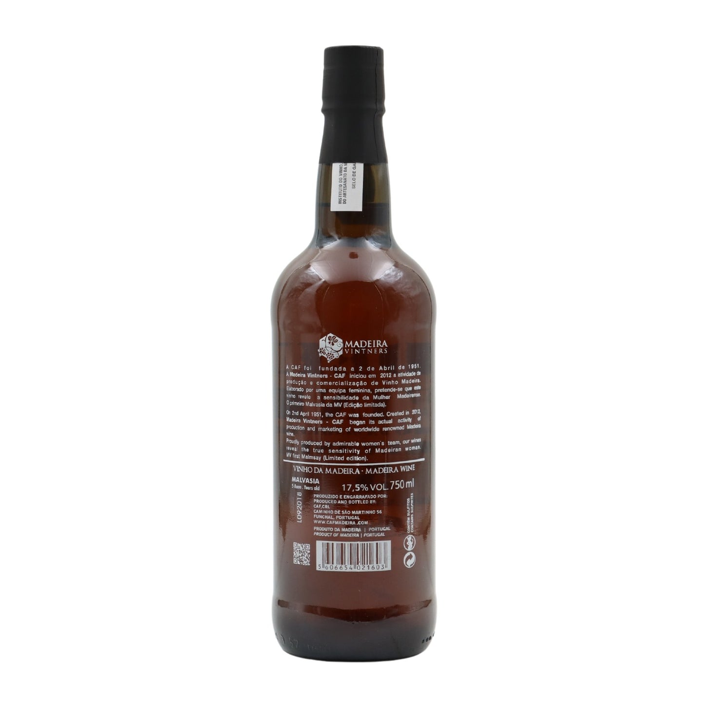 Madeira Vintners 5 anos Malvasia Doce