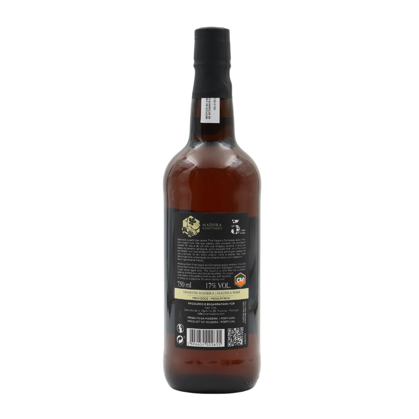 Madeira Vintners 5 years Semi Sweet
