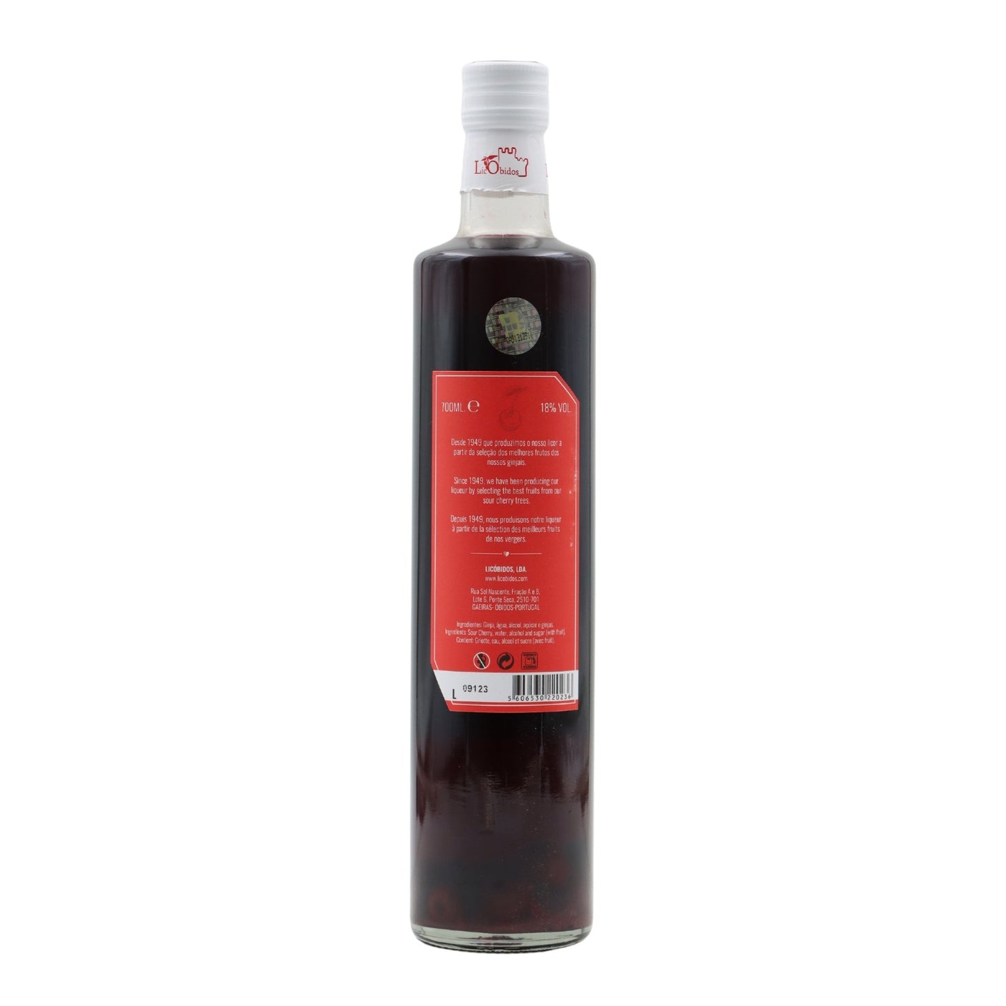 Mariquinhas Ginja with fruit 700ml